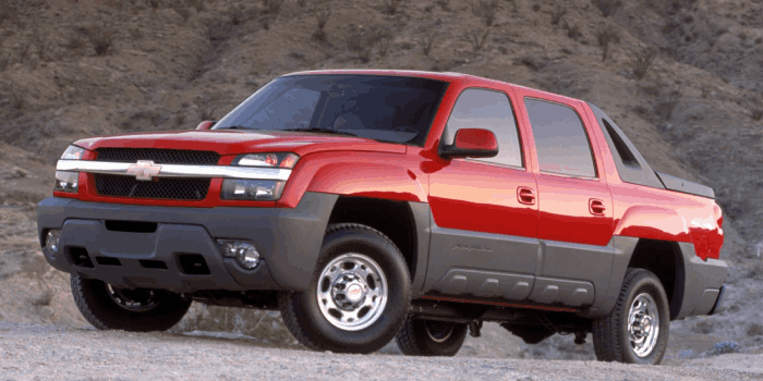 chevrolet avalanche 2500 parts